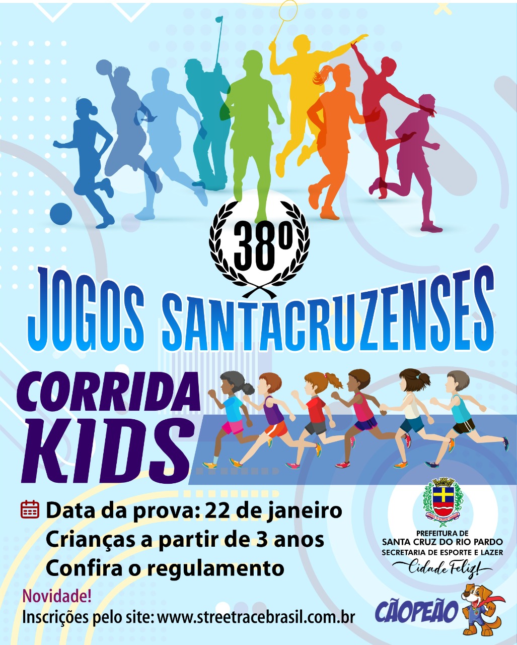 38º JOGOS JOGOS SANTACRUZENSES (CORRIDA KIDS)